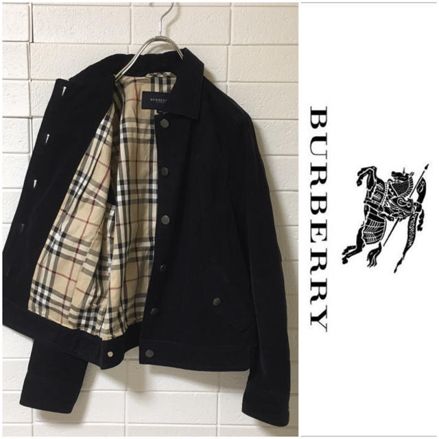 BURBERRY(バーバリー)のバーバリー 裏ノバチェック 太畝コーデュロイ ジャケット 38 レディースのジャケット/アウター(ブルゾン)の商品写真