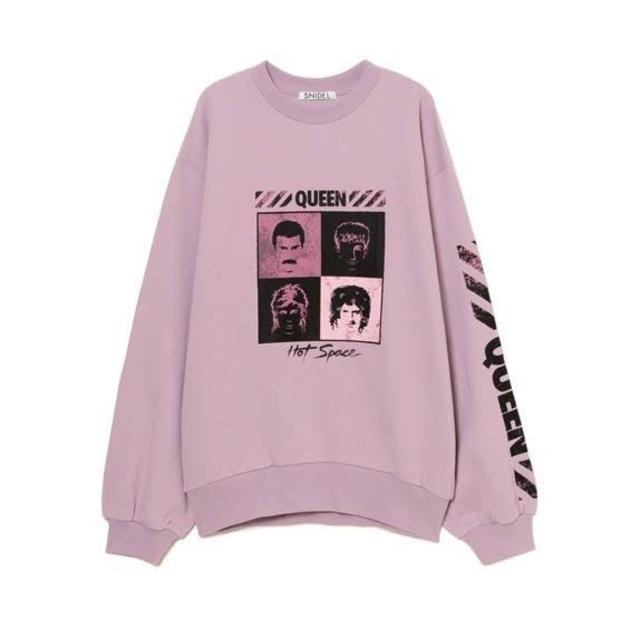 SNIDEL - SNIDEL queen スナイデル クイーン コラボ スウェット ピンク