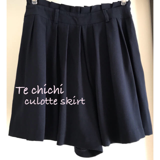 テチチ(Techichi)のTe chichi キュロットスカート ネイビー M(キュロット)