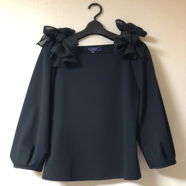 新品♡M’S GRACY 肩リボンブラウス