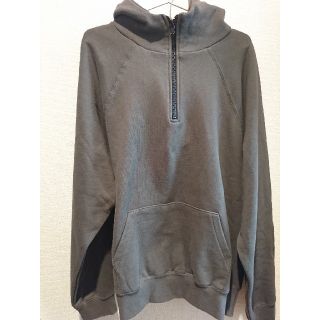 フィアオブゴッド(FEAR OF GOD)のfog essentials half zip hoodie M パーカー(パーカー)