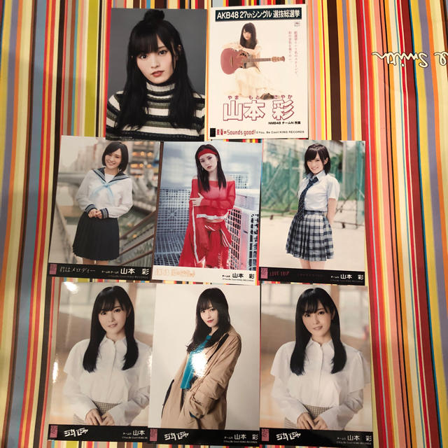 NMB48(エヌエムビーフォーティーエイト)の山本彩生写真セット チケットの音楽(女性アイドル)の商品写真