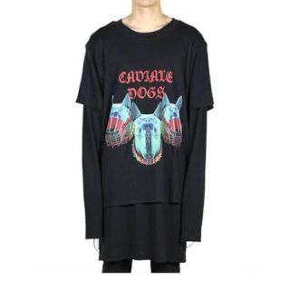 ラスト1点】CAVIALE 半袖 Tシャツ トップス ブラック カビアーレ-