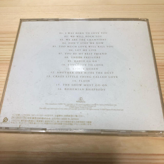 クイーン  JEWELS  CD エンタメ/ホビーのCD(ポップス/ロック(洋楽))の商品写真