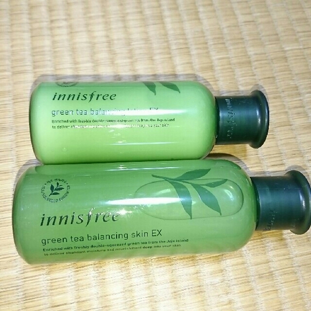 Innisfree(イニスフリー)の新品韓国コスメイニスフリーグリーンティーバランシングスキン とローションEX コスメ/美容のスキンケア/基礎化粧品(化粧水/ローション)の商品写真