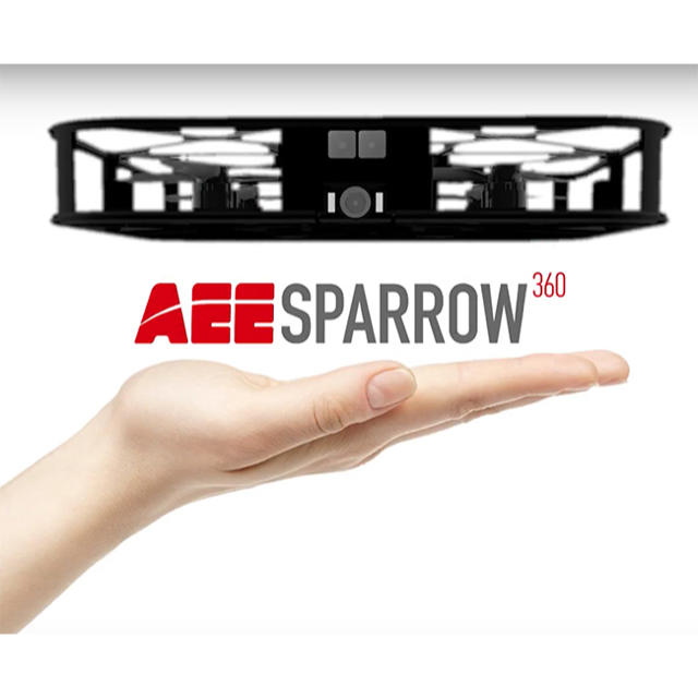 【美品】 SPARROW360 カメラ ドローン 1200万画素 1080p