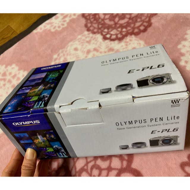 OLYMPUS(オリンパス)のOLYMPUS PEN Lite E-PL6 オリンパス ホワイト スマホ/家電/カメラのカメラ(ミラーレス一眼)の商品写真