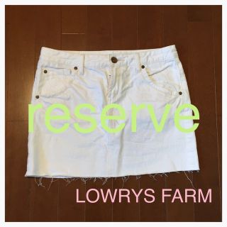 ローリーズファーム(LOWRYS FARM)のLOWRYS FARM スカート値下げ(ミニスカート)