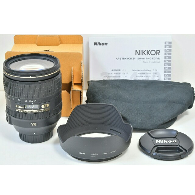 Nikon AF-S 24-120mm f/4G ED VR レンズ(ズーム)