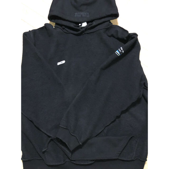 本日限定値下げ Vetements inside out hoodie - パーカー