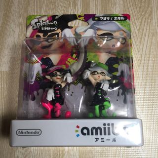 ニンテンドースイッチ(Nintendo Switch)の【新品・未開封】amiibo シオカラーズ  スプラトゥーン アオリ ホタル(ゲームキャラクター)