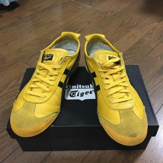 オニツカタイガー(Onitsuka Tiger)のオニツカタイガー メキシコ66 イエロー 27センチ(スニーカー)