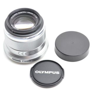 オリンパス(OLYMPUS)のオリンパス単焦点レンズ M.zuiko 45mm F1.8★普段使いや自撮りに★(レンズ(単焦点))