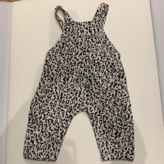 ザラキッズ(ZARA KIDS)のZARA ヒョウ柄オーバーオール(カバーオール)