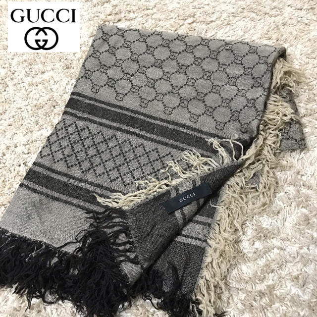 GUCCI】グッチ 大判ストール 【​限​定​販​売​】 4370円引き www.gold ...