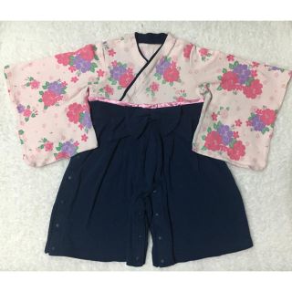 ベルメゾン(ベルメゾン)のベルメゾン 袴カバーオール🌸美品💕(カバーオール)