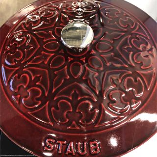 ストウブ(STAUB)のレア★ストウブ24㎝ ／ワナベXL同等型/米国ウィリアムズソノマ販売/海外企画品(鍋/フライパン)