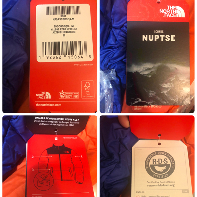 THE NORTH FACE(ザノースフェイス)の海外限定新品未使用　The North Face Rage Nuptse ヌプシ メンズのジャケット/アウター(ダウンジャケット)の商品写真