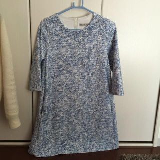 ザラ(ZARA)のザラの爽やかワンピ(ミニワンピース)