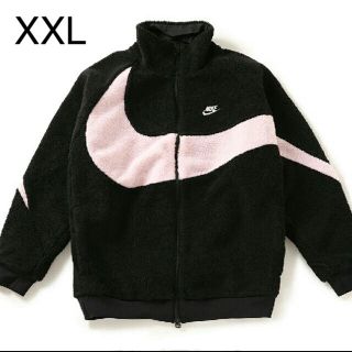 ナイキ(NIKE)のうーめん様 nike boa jacket ボア ジャケット XXL pink(ブルゾン)