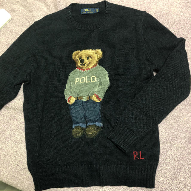 POLO RALPH LAUREN - ポロ ラルフローレン ベア ニット セーター 最終の通販 by な's shop｜ポロラルフローレンならラクマ