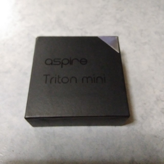 aspire(アスパイア)のaspire Triton mini　(色 シルバー) メンズのファッション小物(タバコグッズ)の商品写真