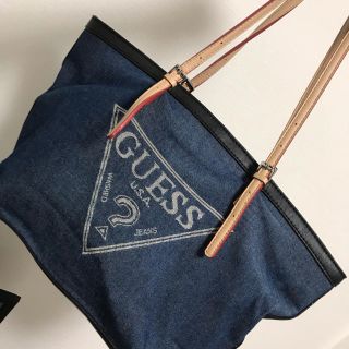 ゲス(GUESS)の【GUESS】デニムトートバッグ♡(トートバッグ)