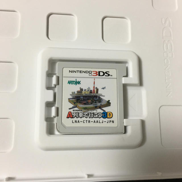 ニンテンドー3DS(ニンテンドー3DS)のA列車で行こう3D 3DS エンタメ/ホビーのゲームソフト/ゲーム機本体(携帯用ゲームソフト)の商品写真