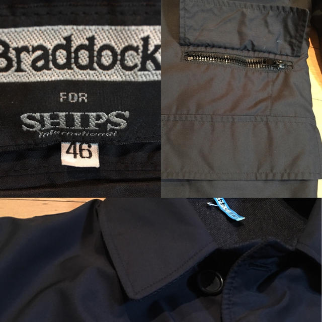 SHIPS(シップス)のSHIPS Braddock別注 リバーシブル ステンカラーコート メンズのジャケット/アウター(ステンカラーコート)の商品写真