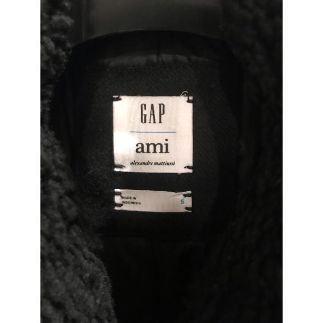 GAP(ギャップ)のAmi × GAP GQコラボ ボア付 ラムウール ブルゾン ジャケット コート メンズのジャケット/アウター(ブルゾン)の商品写真