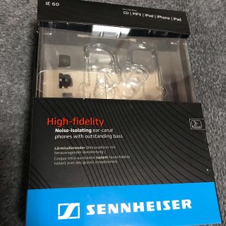 ゼンハイザー(SENNHEISER)のSENNHEISER IE60(ヘッドフォン/イヤフォン)