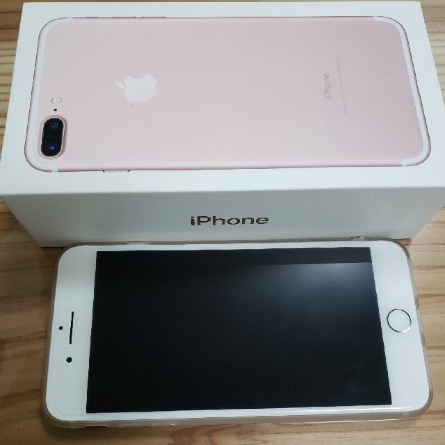 スマートフォン本体【美品】iPhone 7Plus 128G SBモデル(SIMﾌﾘｰ可能)