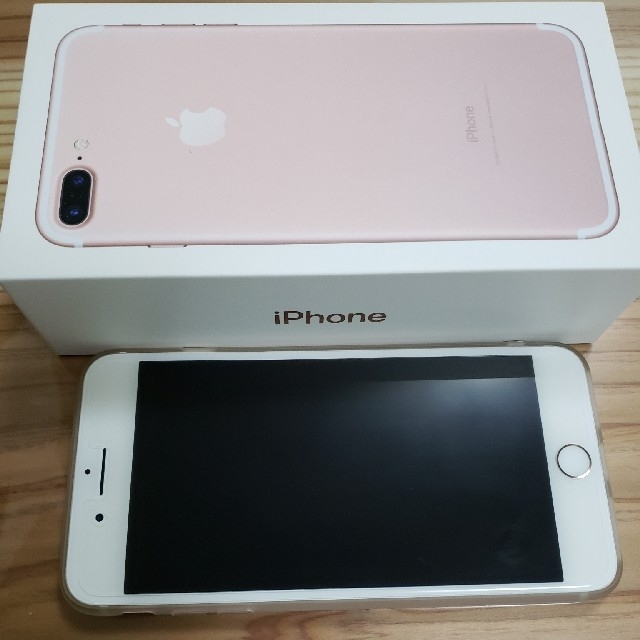 【美品】iPhone 7Plus 128G SBモデル(SIMﾌﾘｰ可能)