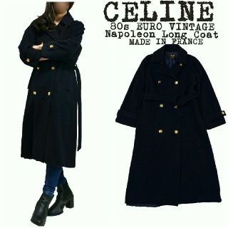 セリーヌ(celine)の★美品★定価約¥50万★CELINE★セリーヌ★80s★ナポレオンコート★ウール(ロングコート)