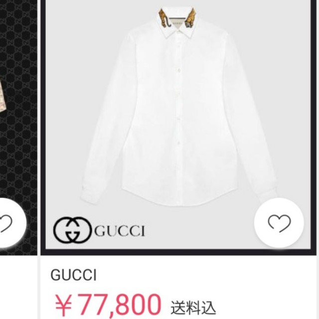 Gucci - 《新作・未使用》GUCCI・メンズ・ワイシャツ・シャツ・tシャツ・セーター