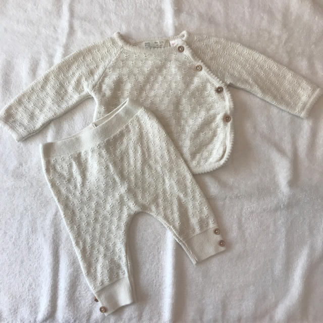 ZARA KIDS(ザラキッズ)のzara baby セットアップ 1-3m キッズ/ベビー/マタニティのベビー服(~85cm)(ロンパース)の商品写真