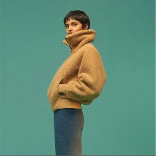 ユニクロ(UNIQLO)のユニクロ フリースブルゾン S(ブルゾン)