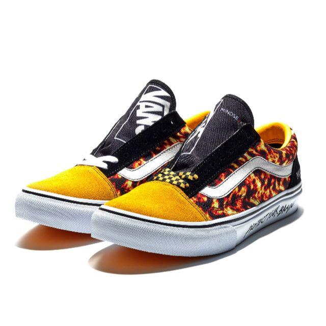 【27cm】mindseeker × VANS FLAME 国内正規品