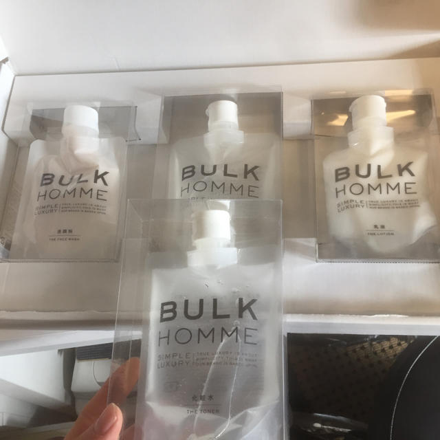 bulk homme本日限定三点セットプラス化粧水プラスタオル