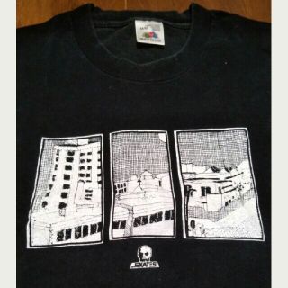 パウエル(POWELL)のスカルスケート　教会プリント　90's(Tシャツ/カットソー(半袖/袖なし))