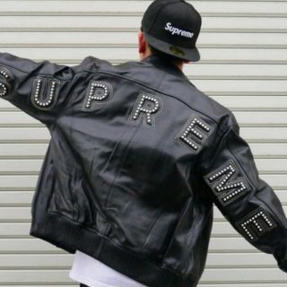 シュプリーム(Supreme)のsupreme  leather S size レザー(レザージャケット)