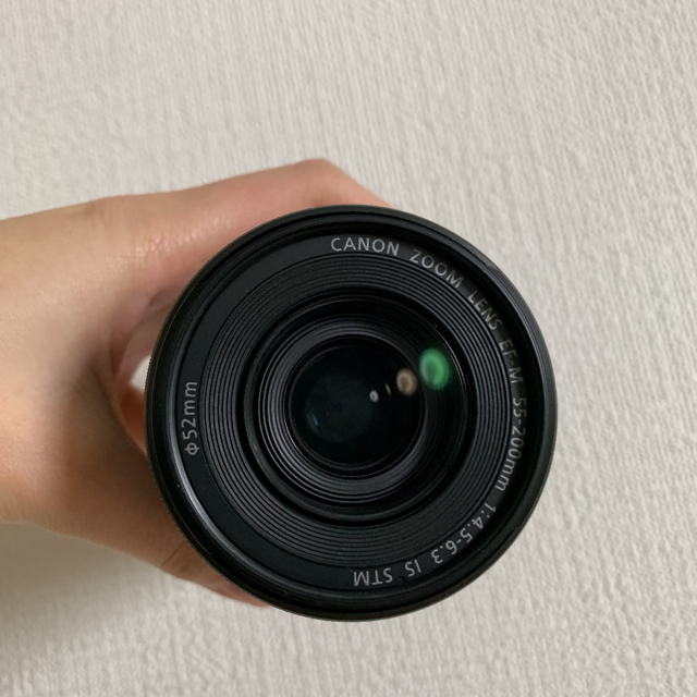 人気ショップ Canon - canon ミラーレス用超望遠 EF-M 55-200mmの通販 by ほかほか's shop|キヤノンならラクマ 新作大人気