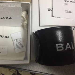 バレンシアガ(Balenciaga)のバレンシアガ レザーブレスレット BALENCIAGA(ブレスレット/バングル)