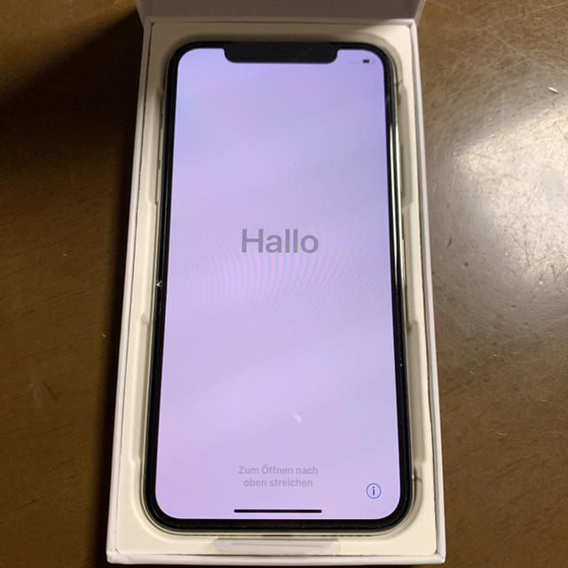 iPhone X Silver 256 GB SoftBank