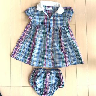 ラルフローレン(Ralph Lauren)のラルフローレン 80 キッズ お嬢様 ワンピース 女の子 (ワンピース)