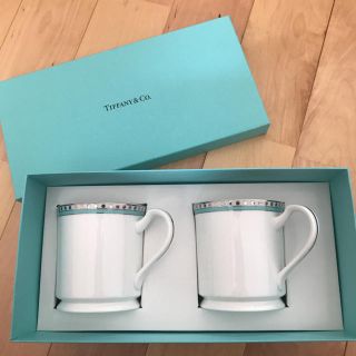 ティファニー(Tiffany & Co.)の新品未使用 Tiffany マグカップ ペア ティファニー(グラス/カップ)