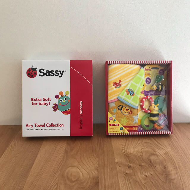Sassy(サッシー)のSassy(サッシー)出産祝いセット キッズ/ベビー/マタニティのメモリアル/セレモニー用品(その他)の商品写真