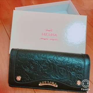 リズリサ(LIZ LISA)のリズリサ 長財布 ブラック  (財布)