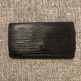 ルイヴィトン(LOUIS VUITTON)のお買得‼︎ルイヴィトン エピ キーケース 4連 黒(キーケース)