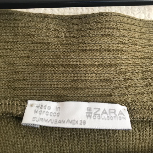 ZARA(ザラ)のカットソー  七分袖 レディースのトップス(カットソー(長袖/七分))の商品写真